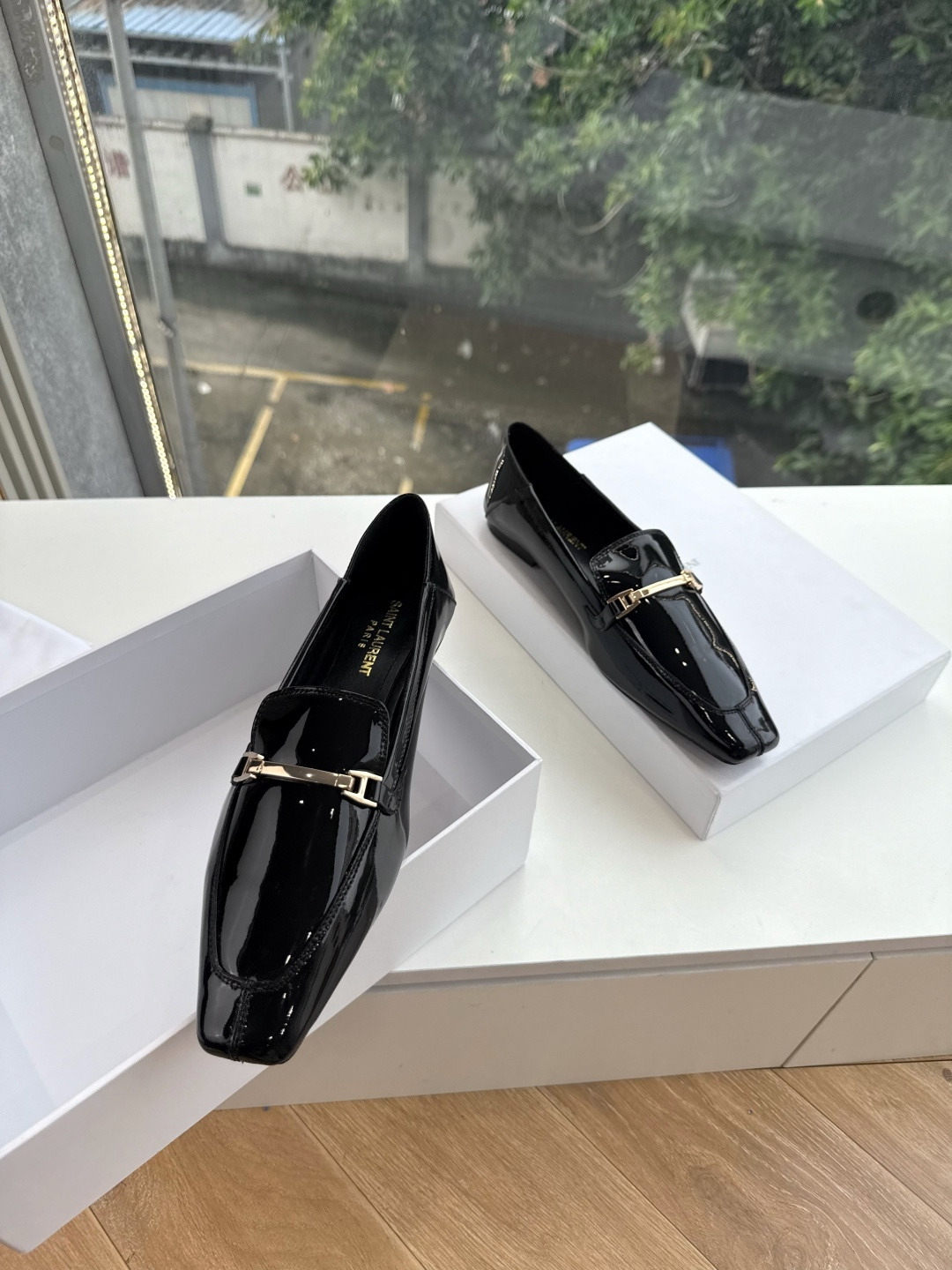 G178-1顶级品质Saint Laurent / 圣罗兰玛丽珍乐福鞋Lee金属高跟鞋YSL姐姐的美丽尤物高跟鞋 又是人