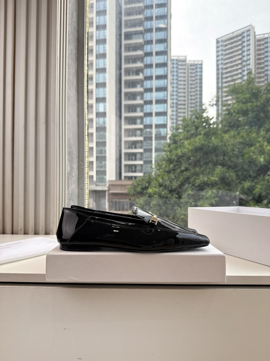 G178-1顶级品质Saint Laurent / 圣罗兰玛丽珍乐福鞋Lee金属高跟鞋YSL姐姐的美丽尤物高跟鞋 又是人