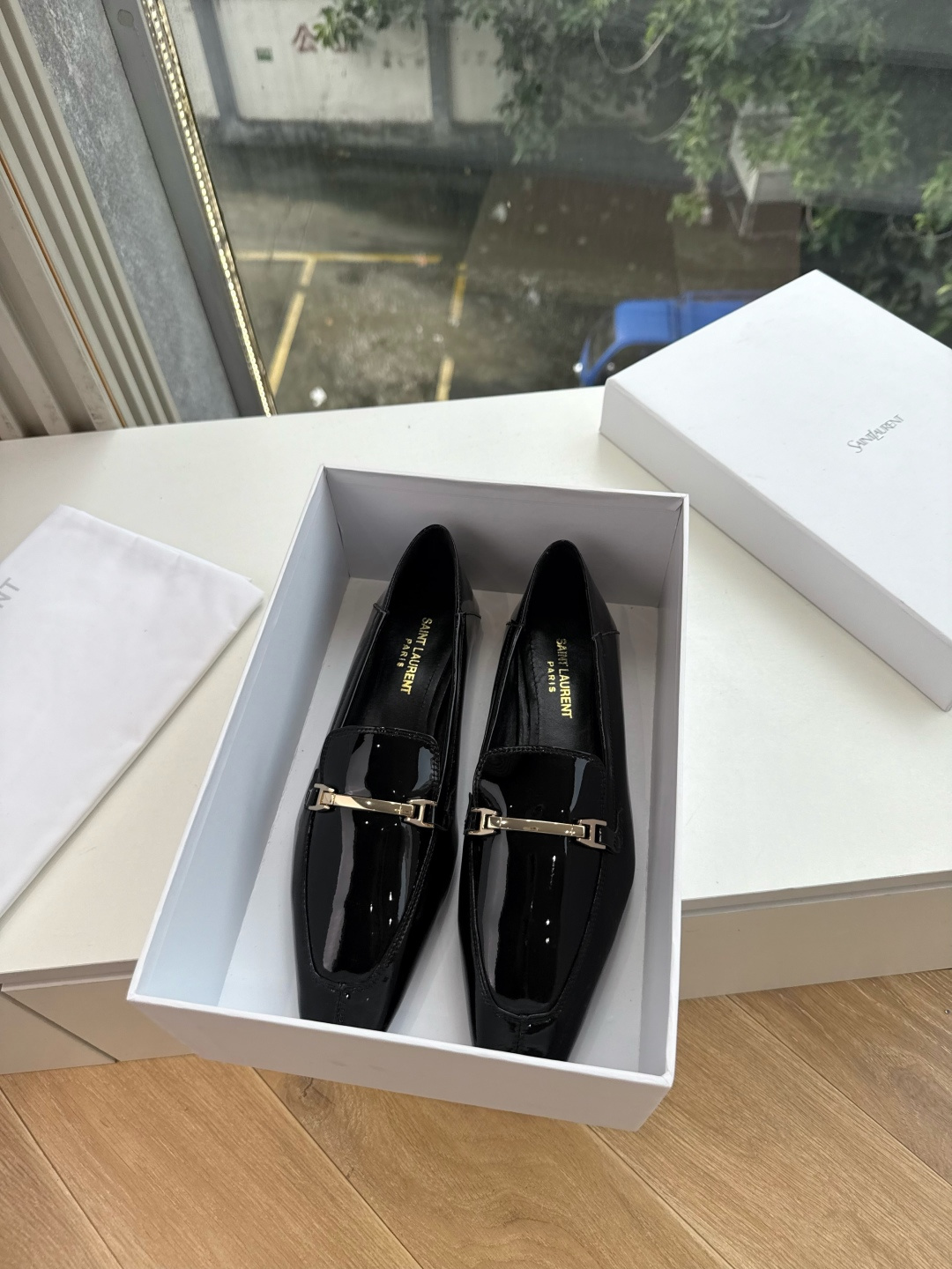 G178-1顶级品质Saint Laurent / 圣罗兰玛丽珍乐福鞋Lee金属高跟鞋YSL姐姐的美丽尤物高跟鞋 又是人