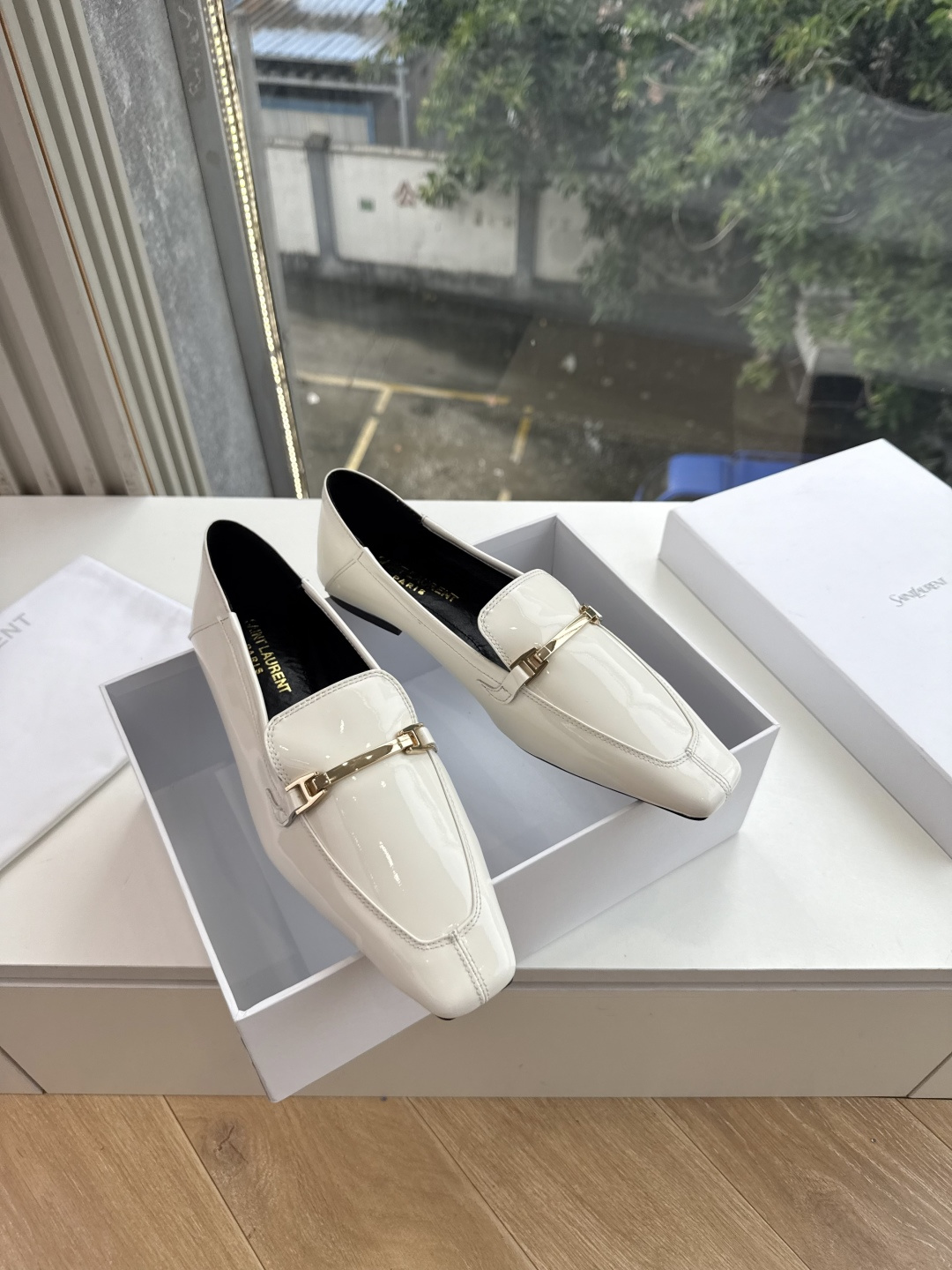 G178-1顶级品质Saint Laurent / 圣罗兰玛丽珍乐福鞋Lee金属高跟鞋YSL姐姐的美丽尤物高跟鞋 又是人