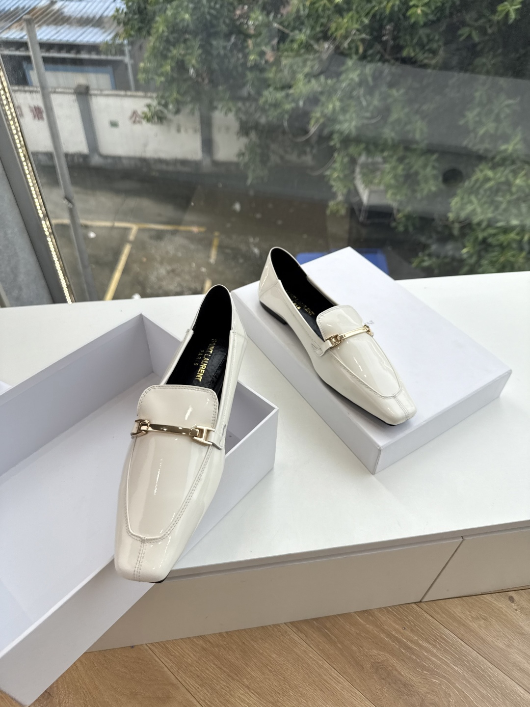 G178-1顶级品质Saint Laurent / 圣罗兰玛丽珍乐福鞋Lee金属高跟鞋YSL姐姐的美丽尤物高跟鞋 又是人