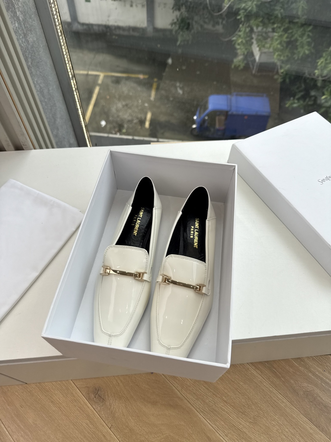 G178-1顶级品质Saint Laurent / 圣罗兰玛丽珍乐福鞋Lee金属高跟鞋YSL姐姐的美丽尤物高跟鞋 又是人