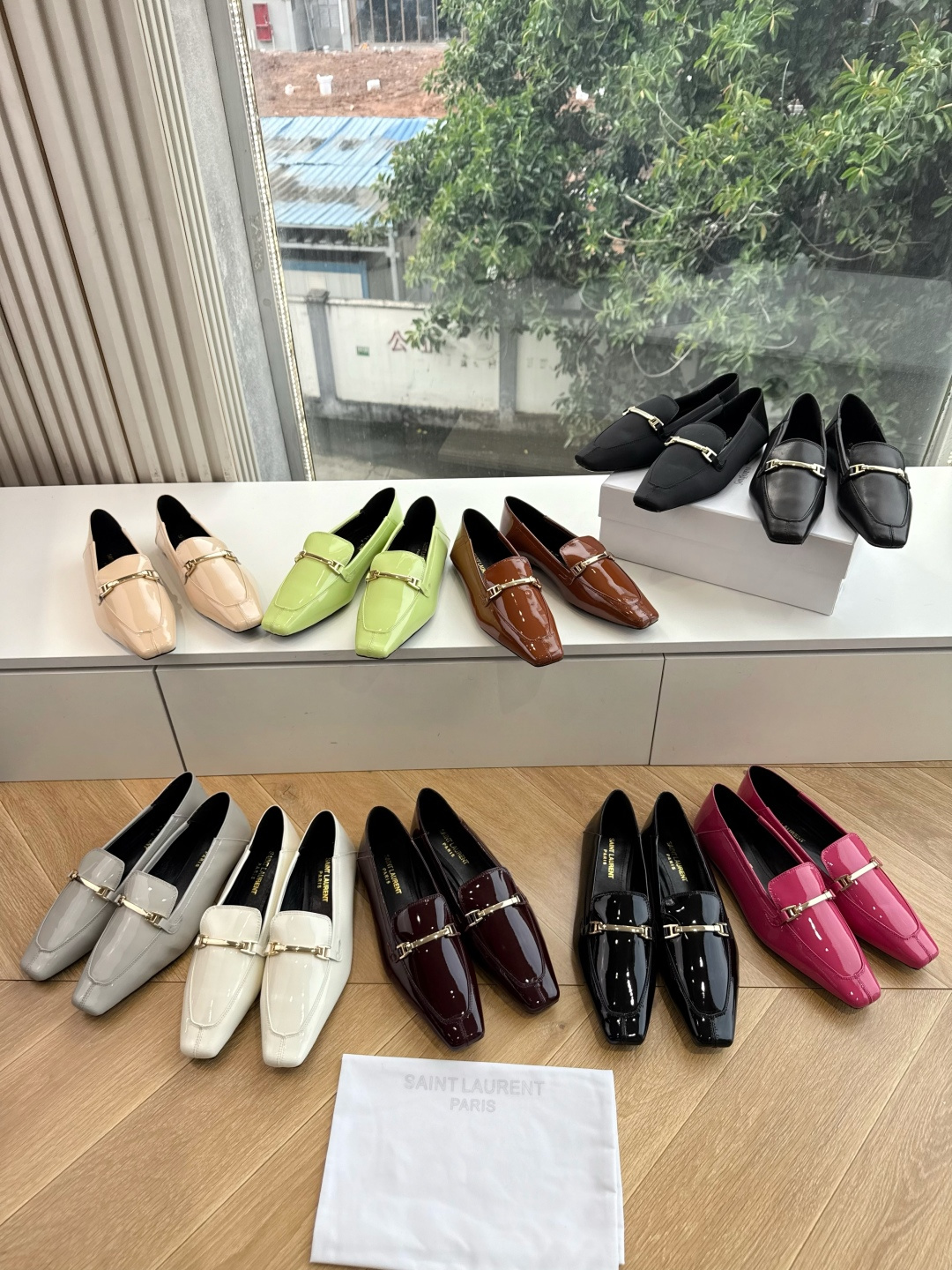 G178-1顶级品质Saint Laurent / 圣罗兰玛丽珍乐福鞋Lee金属高跟鞋YSL姐姐的美丽尤物高跟鞋 又是人