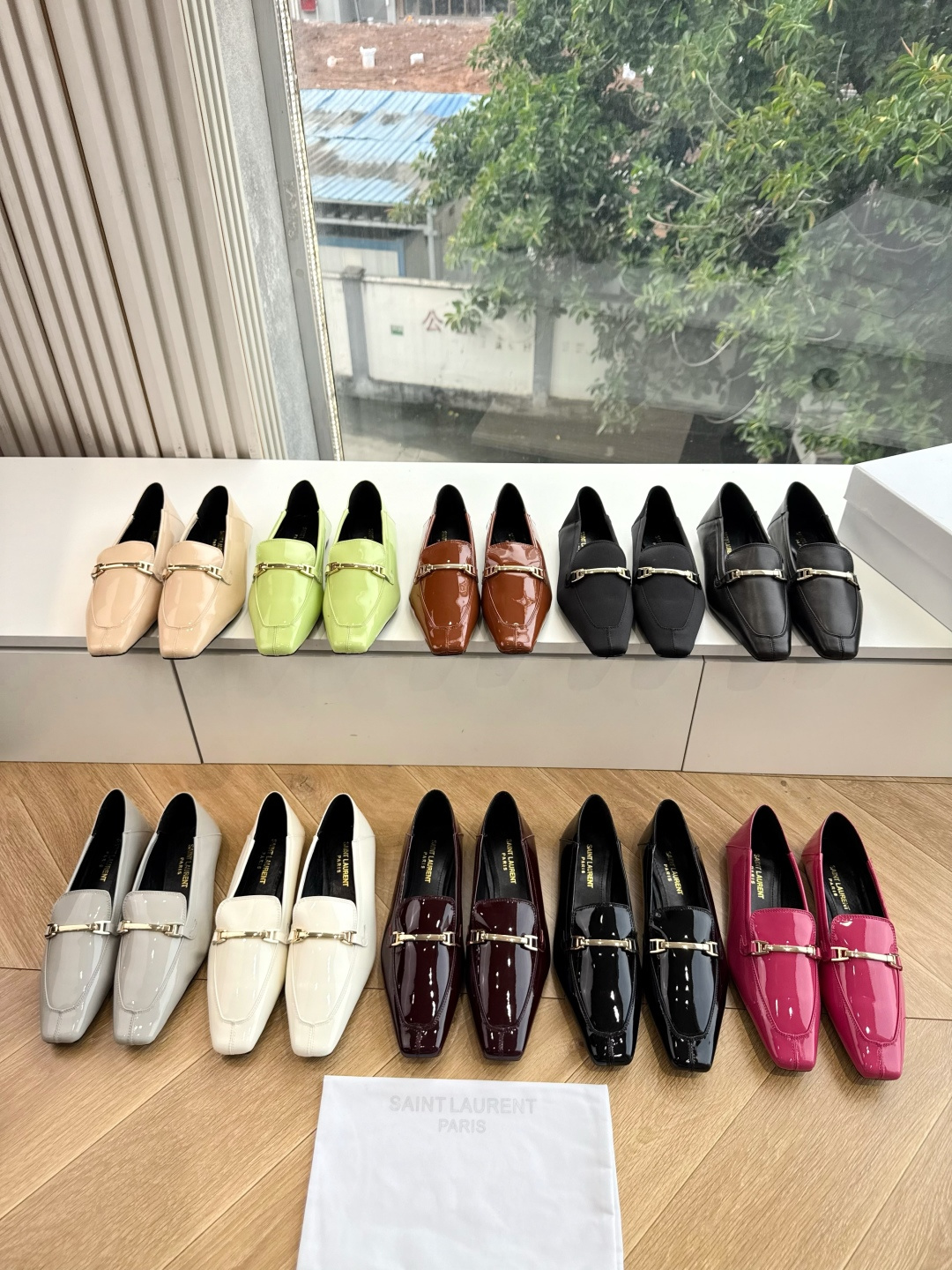 G178-1顶级品质Saint Laurent / 圣罗兰玛丽珍乐福鞋Lee金属高跟鞋YSL姐姐的美丽尤物高跟鞋 又是人