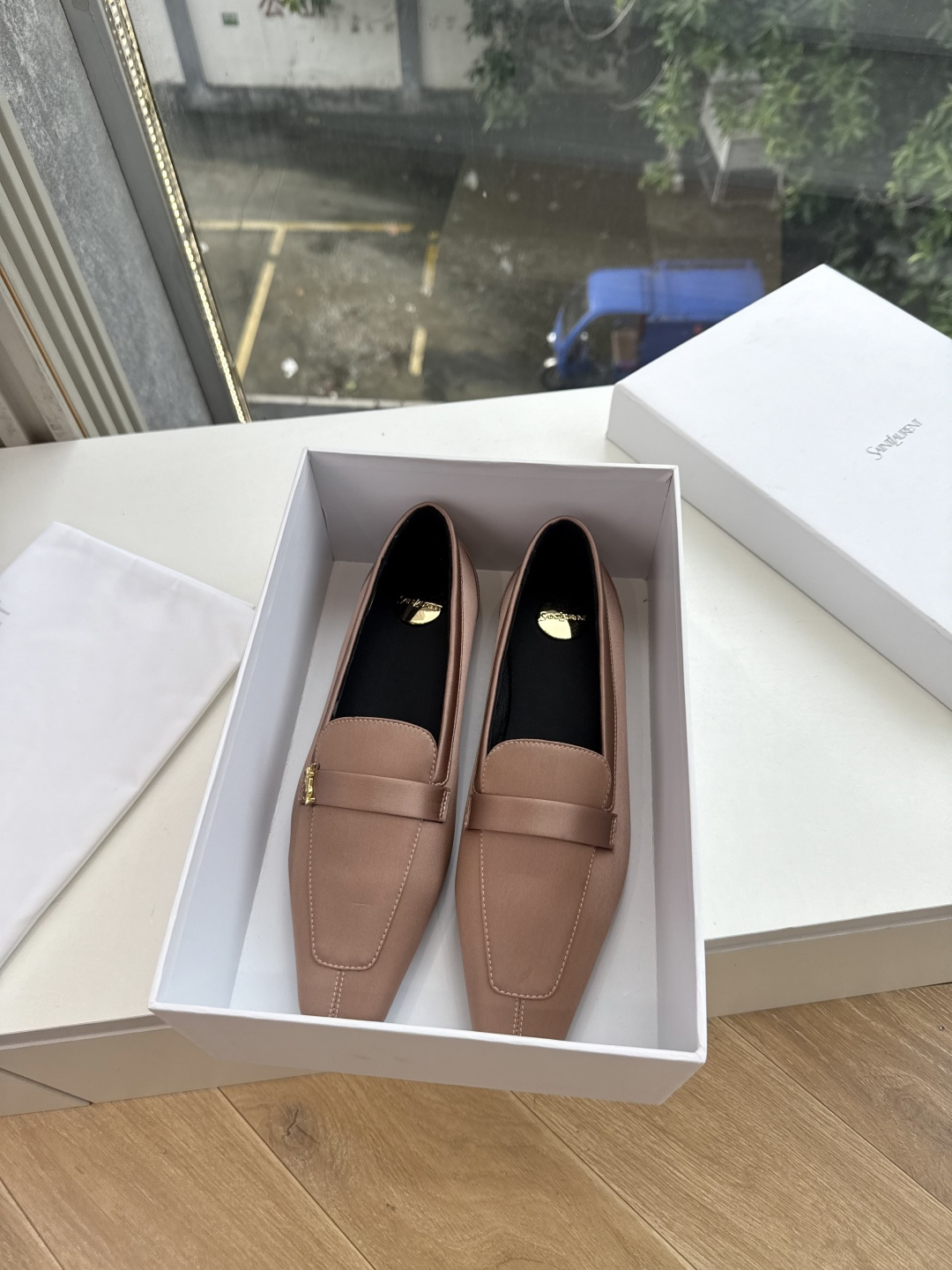 G178-1顶级品质Saint Laurent / 圣罗兰玛丽珍乐福鞋Lee金属高跟鞋YSL姐姐的美丽尤物高跟鞋 又是人