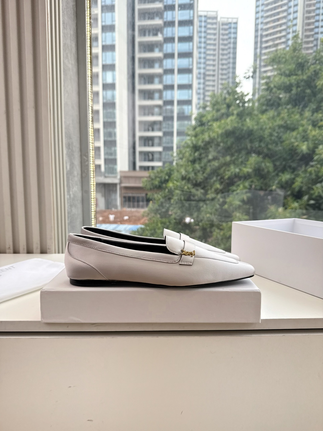 G178-1顶级品质Saint Laurent / 圣罗兰玛丽珍乐福鞋Lee金属高跟鞋YSL姐姐的美丽尤物高跟鞋 又是人