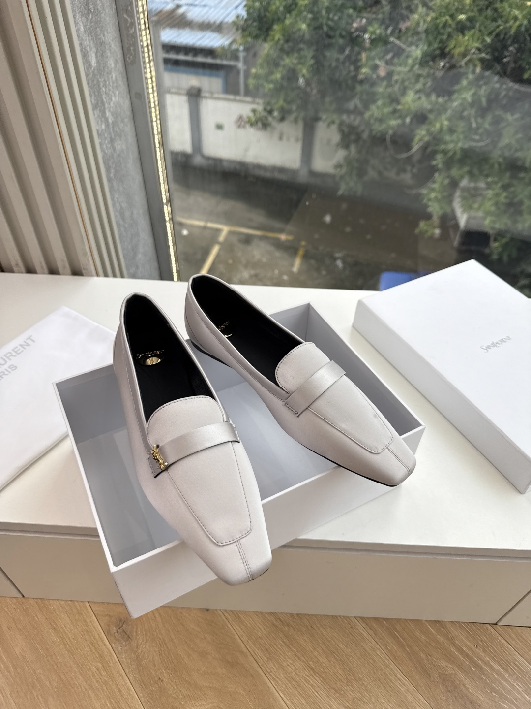 G178-1顶级品质Saint Laurent / 圣罗兰玛丽珍乐福鞋Lee金属高跟鞋YSL姐姐的美丽尤物高跟鞋 又是人