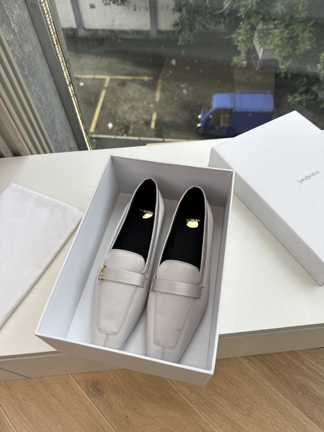 G178-1顶级品质Saint Laurent / 圣罗兰玛丽珍乐福鞋Lee金属高跟鞋YSL姐姐的美丽尤物高跟鞋 又是人