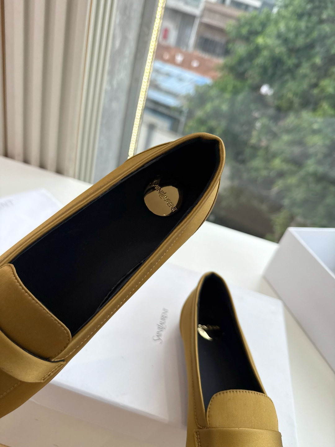 G178-1顶级品质Saint Laurent / 圣罗兰玛丽珍乐福鞋Lee金属高跟鞋YSL姐姐的美丽尤物高跟鞋 又是人
