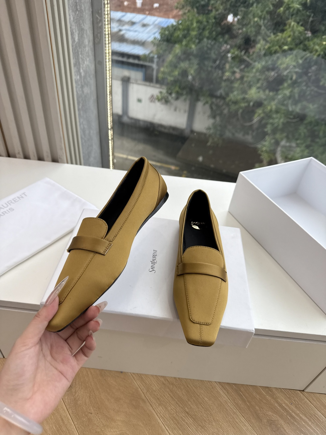 G178-1顶级品质Saint Laurent / 圣罗兰玛丽珍乐福鞋Lee金属高跟鞋YSL姐姐的美丽尤物高跟鞋 又是人