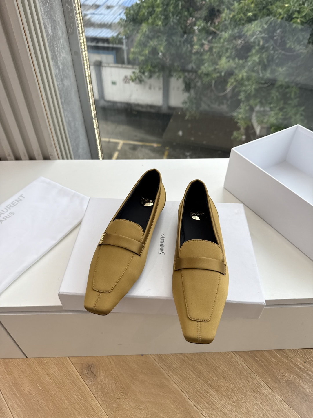 G178-1顶级品质Saint Laurent / 圣罗兰玛丽珍乐福鞋Lee金属高跟鞋YSL姐姐的美丽尤物高跟鞋 又是人