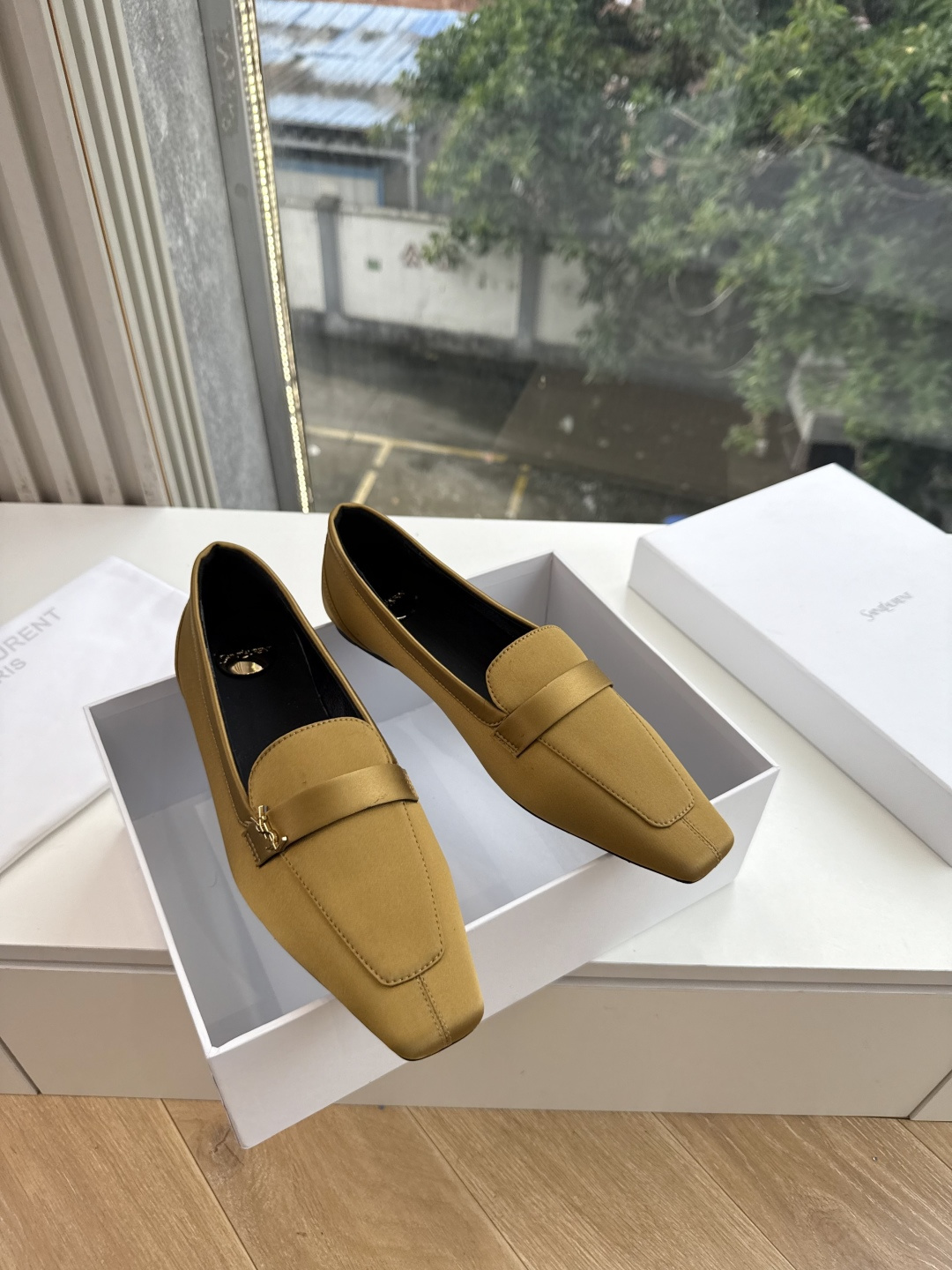 G178-1顶级品质Saint Laurent / 圣罗兰玛丽珍乐福鞋Lee金属高跟鞋YSL姐姐的美丽尤物高跟鞋 又是人