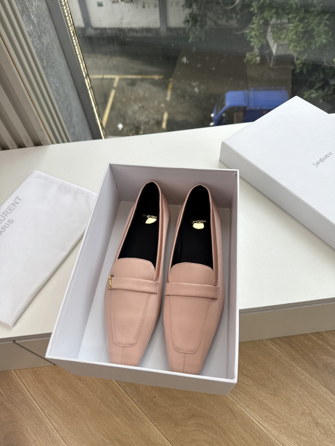 G178-1顶级品质Saint Laurent / 圣罗兰玛丽珍乐福鞋Lee金属高跟鞋YSL姐姐的美丽尤物高跟鞋 又是人