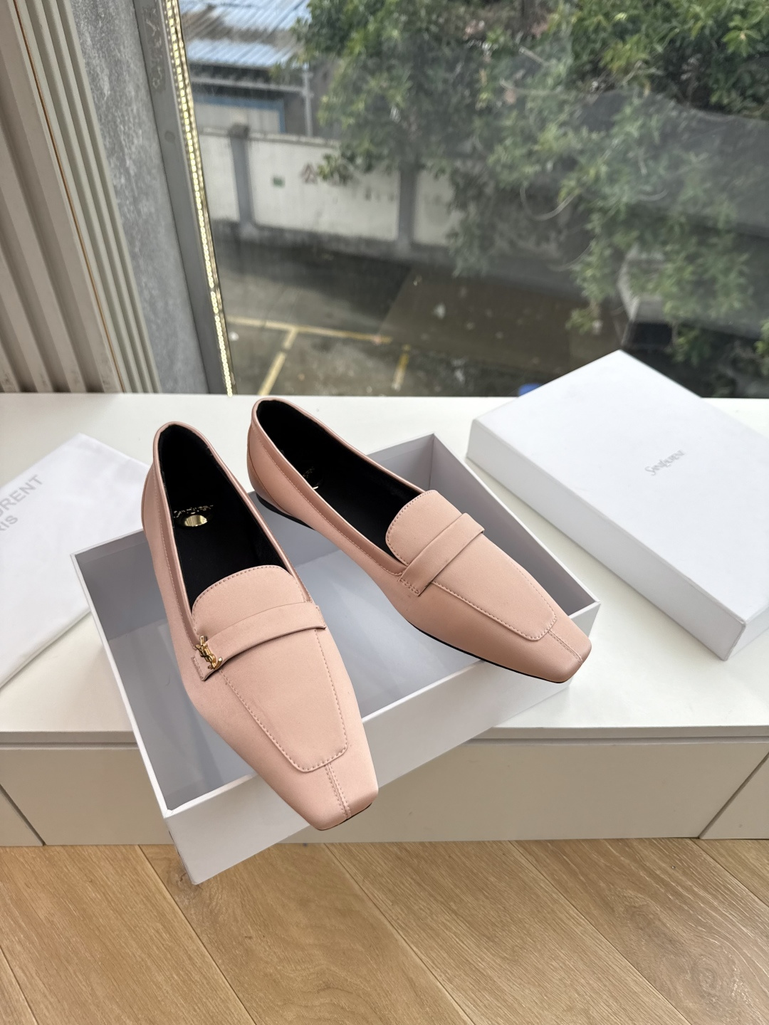 G178-1顶级品质Saint Laurent / 圣罗兰玛丽珍乐福鞋Lee金属高跟鞋YSL姐姐的美丽尤物高跟鞋 又是人