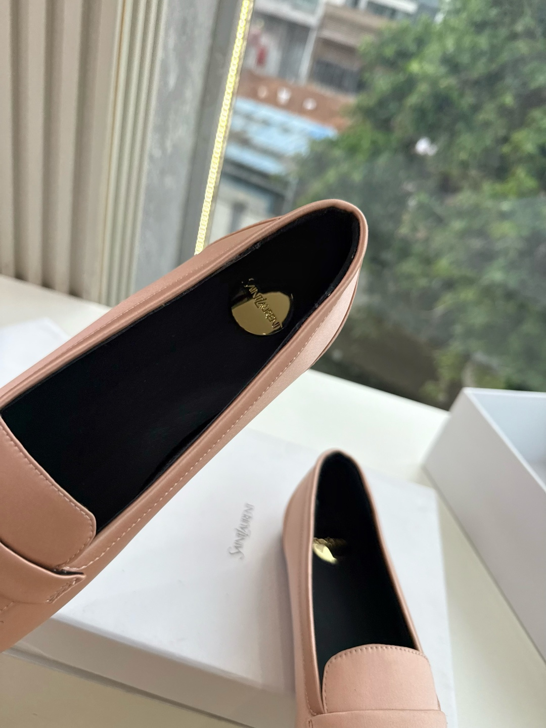 G178-1顶级品质Saint Laurent / 圣罗兰玛丽珍乐福鞋Lee金属高跟鞋YSL姐姐的美丽尤物高跟鞋 又是人