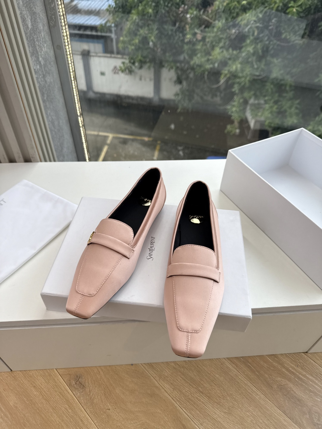 G178-1顶级品质Saint Laurent / 圣罗兰玛丽珍乐福鞋Lee金属高跟鞋YSL姐姐的美丽尤物高跟鞋 又是人