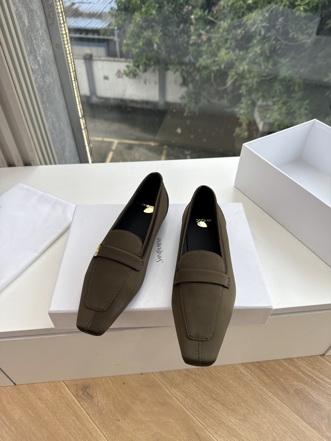 G178-1顶级品质Saint Laurent / 圣罗兰玛丽珍乐福鞋Lee金属高跟鞋YSL姐姐的美丽尤物高跟鞋 又是人