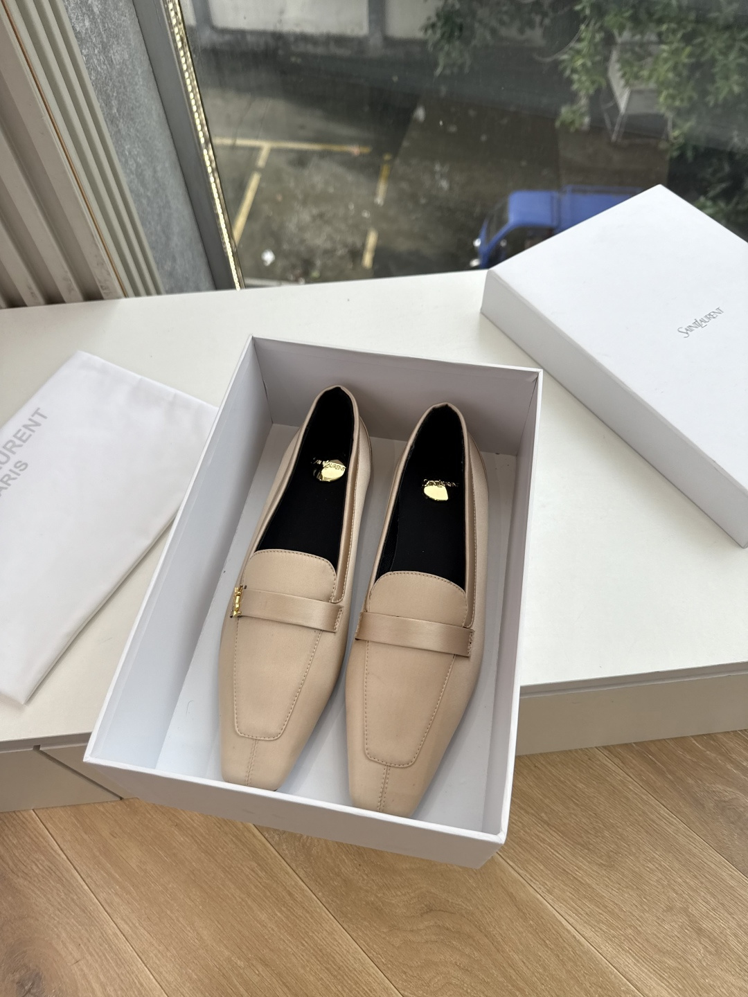 G178-1顶级品质Saint Laurent / 圣罗兰玛丽珍乐福鞋Lee金属高跟鞋YSL姐姐的美丽尤物高跟鞋 又是人