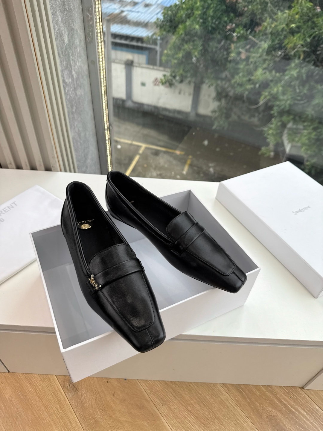 G178-1顶级品质Saint Laurent / 圣罗兰玛丽珍乐福鞋Lee金属高跟鞋YSL姐姐的美丽尤物高跟鞋 又是人