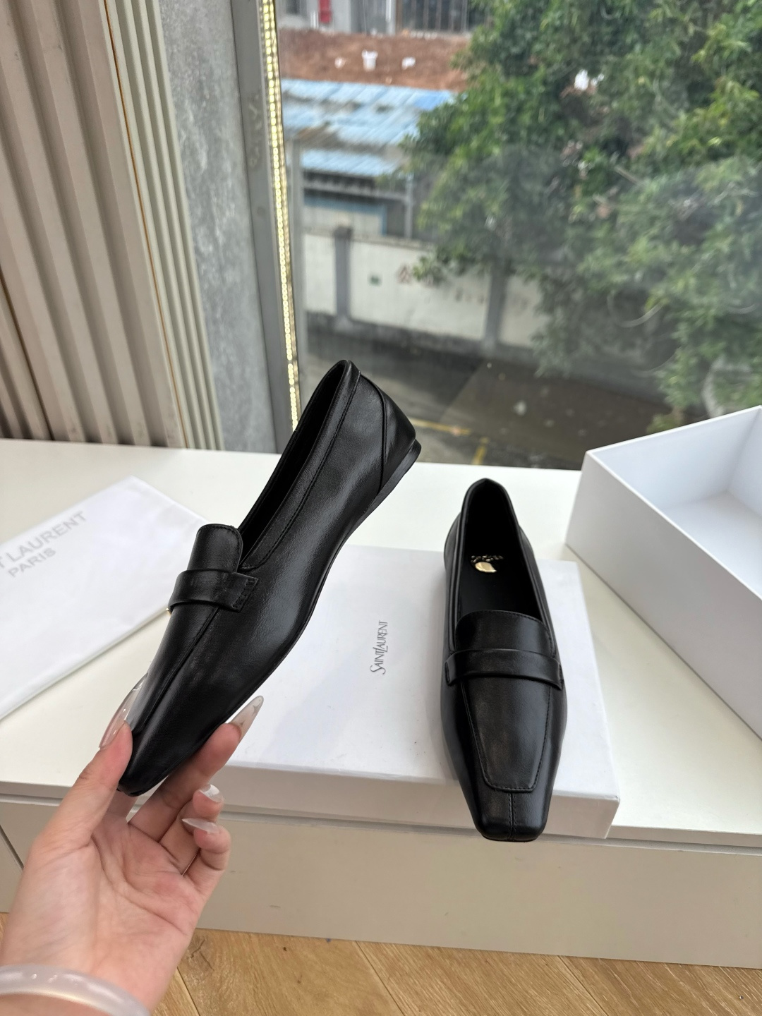 G178-1顶级品质Saint Laurent / 圣罗兰玛丽珍乐福鞋Lee金属高跟鞋YSL姐姐的美丽尤物高跟鞋 又是人