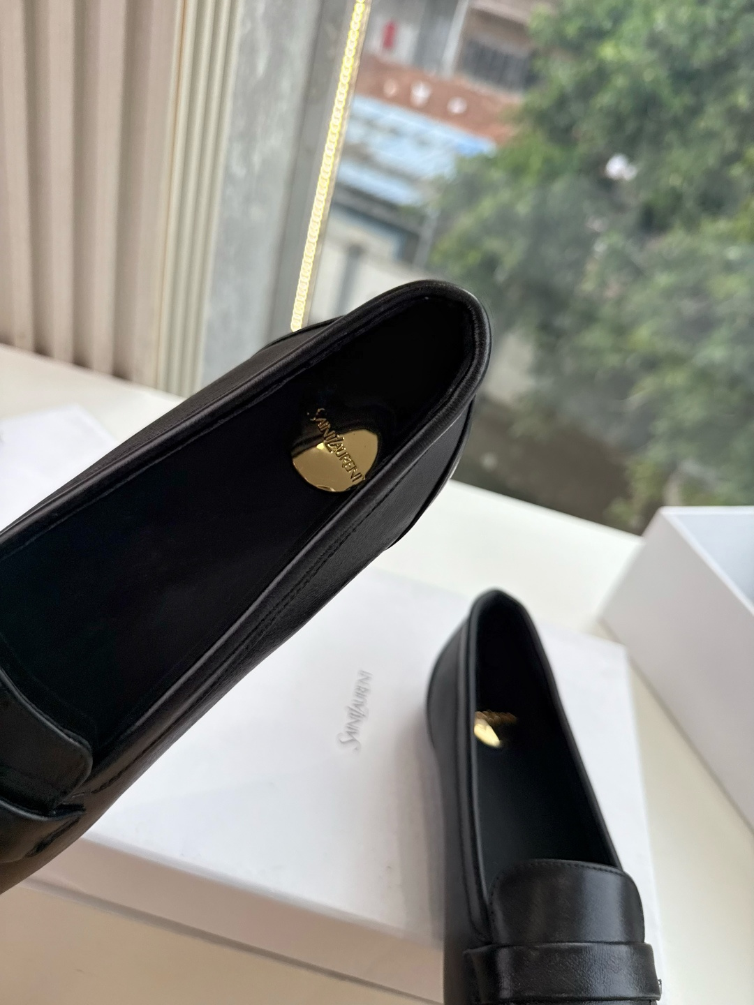 G178-1顶级品质Saint Laurent / 圣罗兰玛丽珍乐福鞋Lee金属高跟鞋YSL姐姐的美丽尤物高跟鞋 又是人