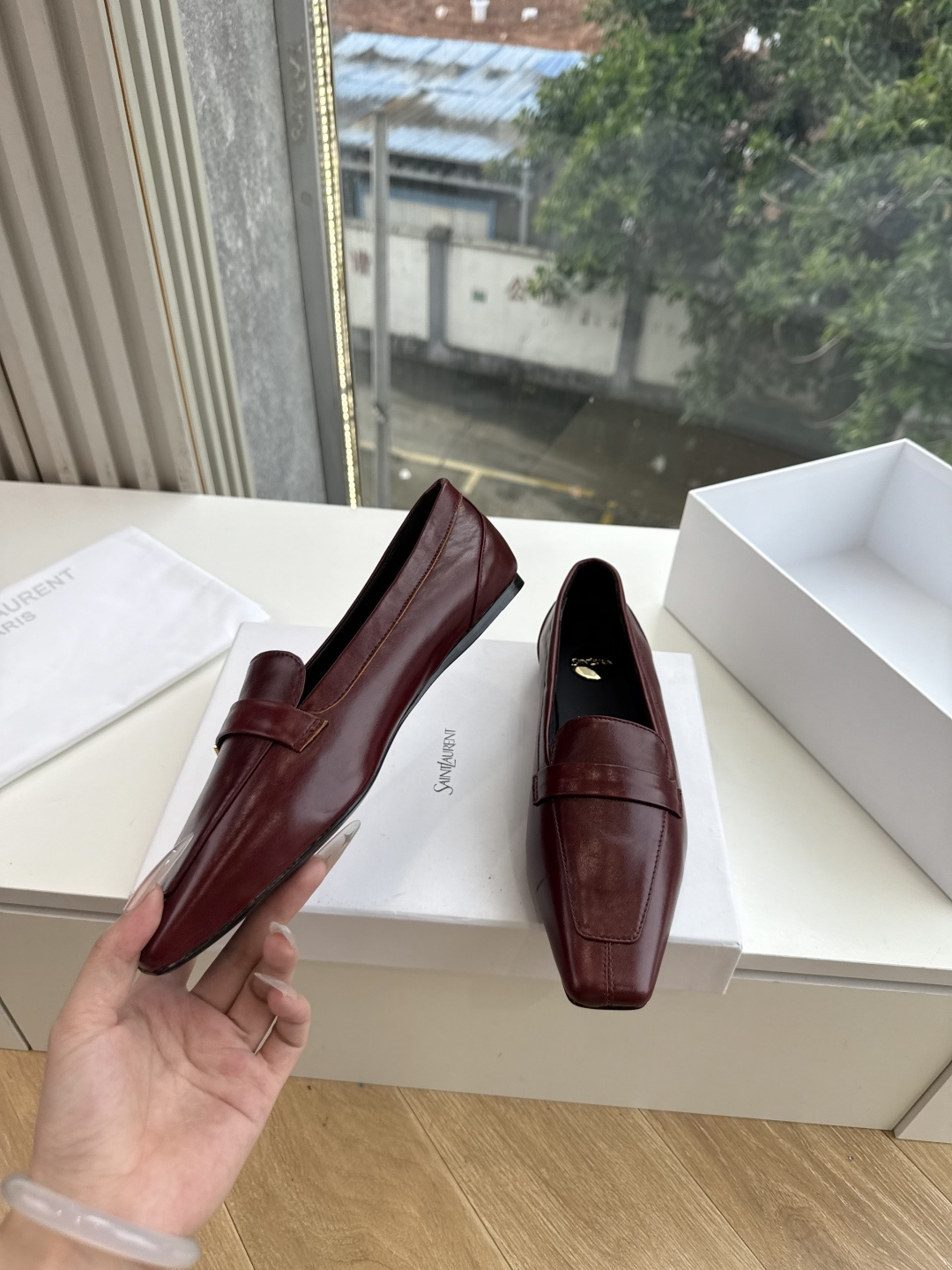G178-1顶级品质Saint Laurent / 圣罗兰玛丽珍乐福鞋Lee金属高跟鞋YSL姐姐的美丽尤物高跟鞋 又是人