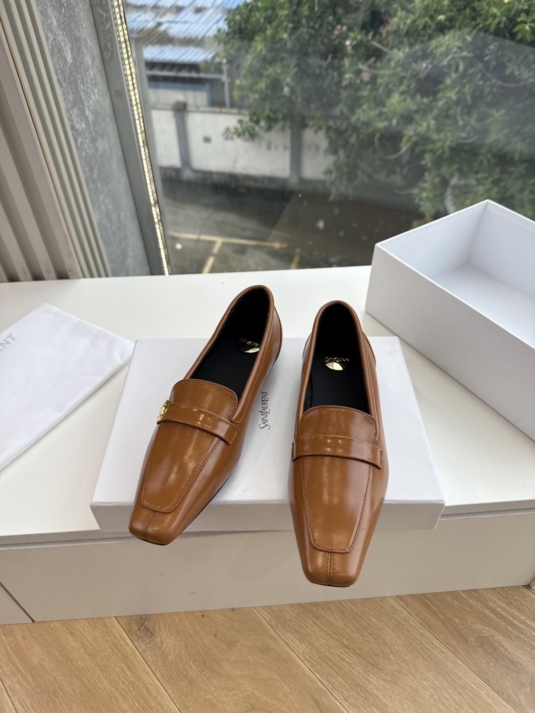 G178-1顶级品质Saint Laurent / 圣罗兰玛丽珍乐福鞋Lee金属高跟鞋YSL姐姐的美丽尤物高跟鞋 又是人