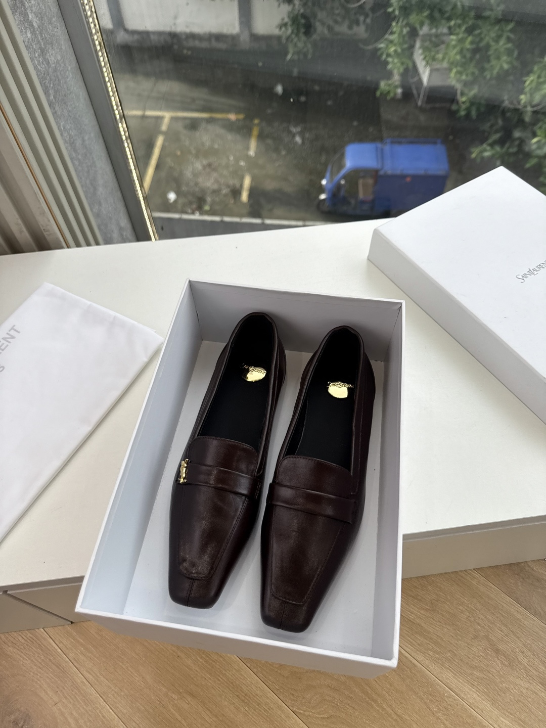 G178-1顶级品质Saint Laurent / 圣罗兰玛丽珍乐福鞋Lee金属高跟鞋YSL姐姐的美丽尤物高跟鞋 又是人