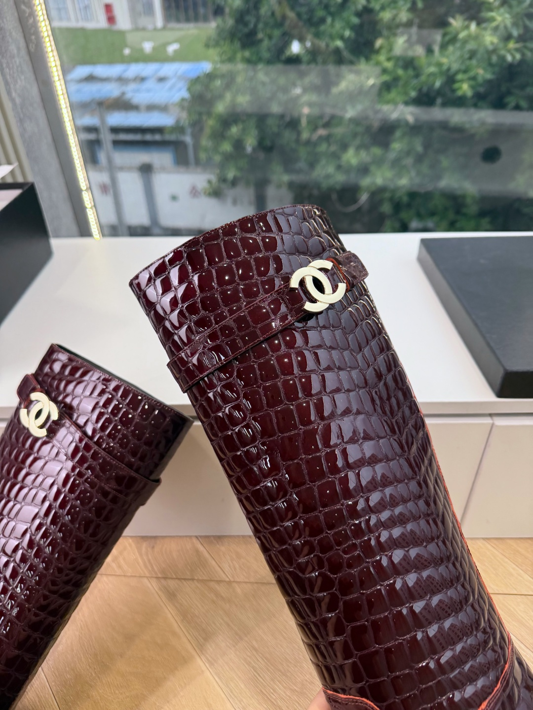 G238😀代购级别CHANEL 香奈儿*小香秋冬新款裤靴骑士靴库靴这款骑士靴真的是帅气时尚的代表，靴筒Chanel字母点