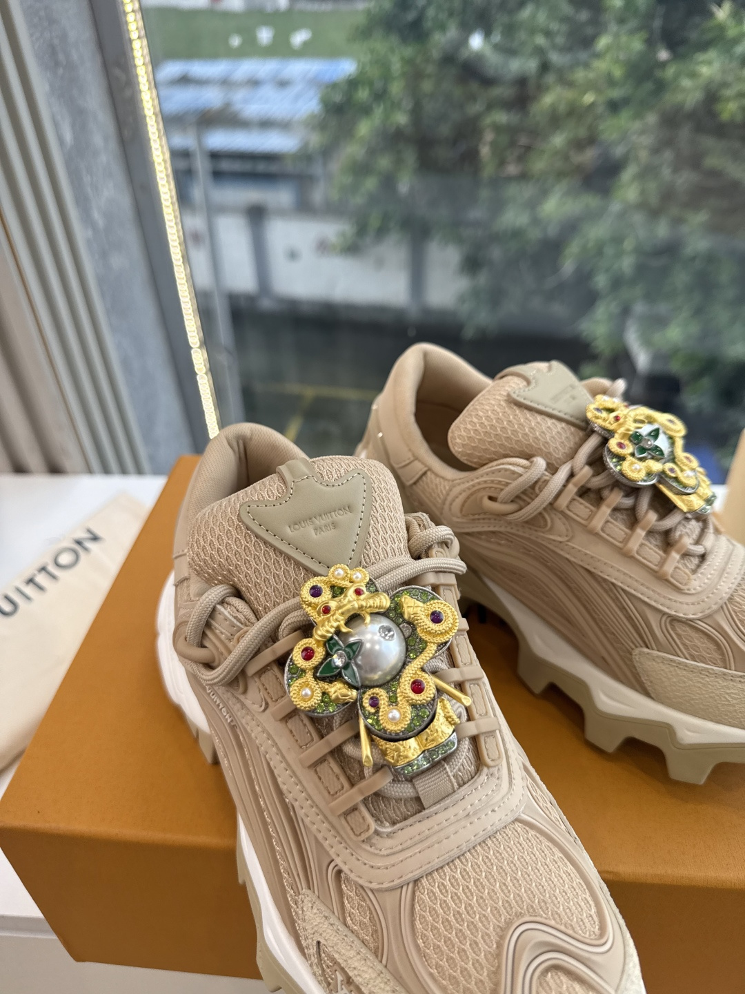 扣子➕10😀G2231-Louis Vuiton 路易威登 新款 LV Trainer德训休闲鞋 本款 LV Train
