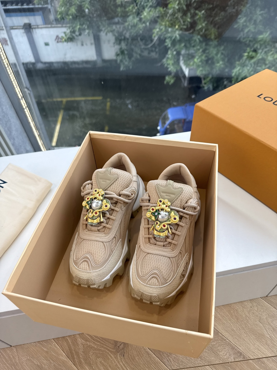 扣子➕10😀G2231-Louis Vuiton 路易威登 新款 LV Trainer德训休闲鞋 本款 LV Train