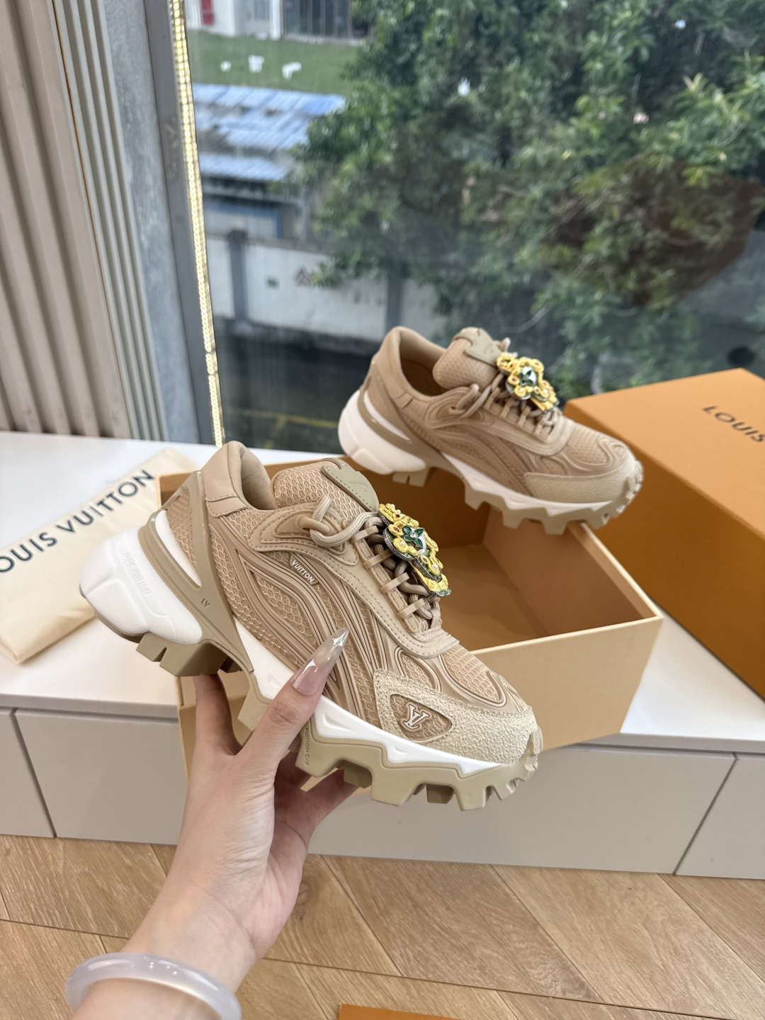 扣子➕10😀G2231-Louis Vuiton 路易威登 新款 LV Trainer德训休闲鞋 本款 LV Train