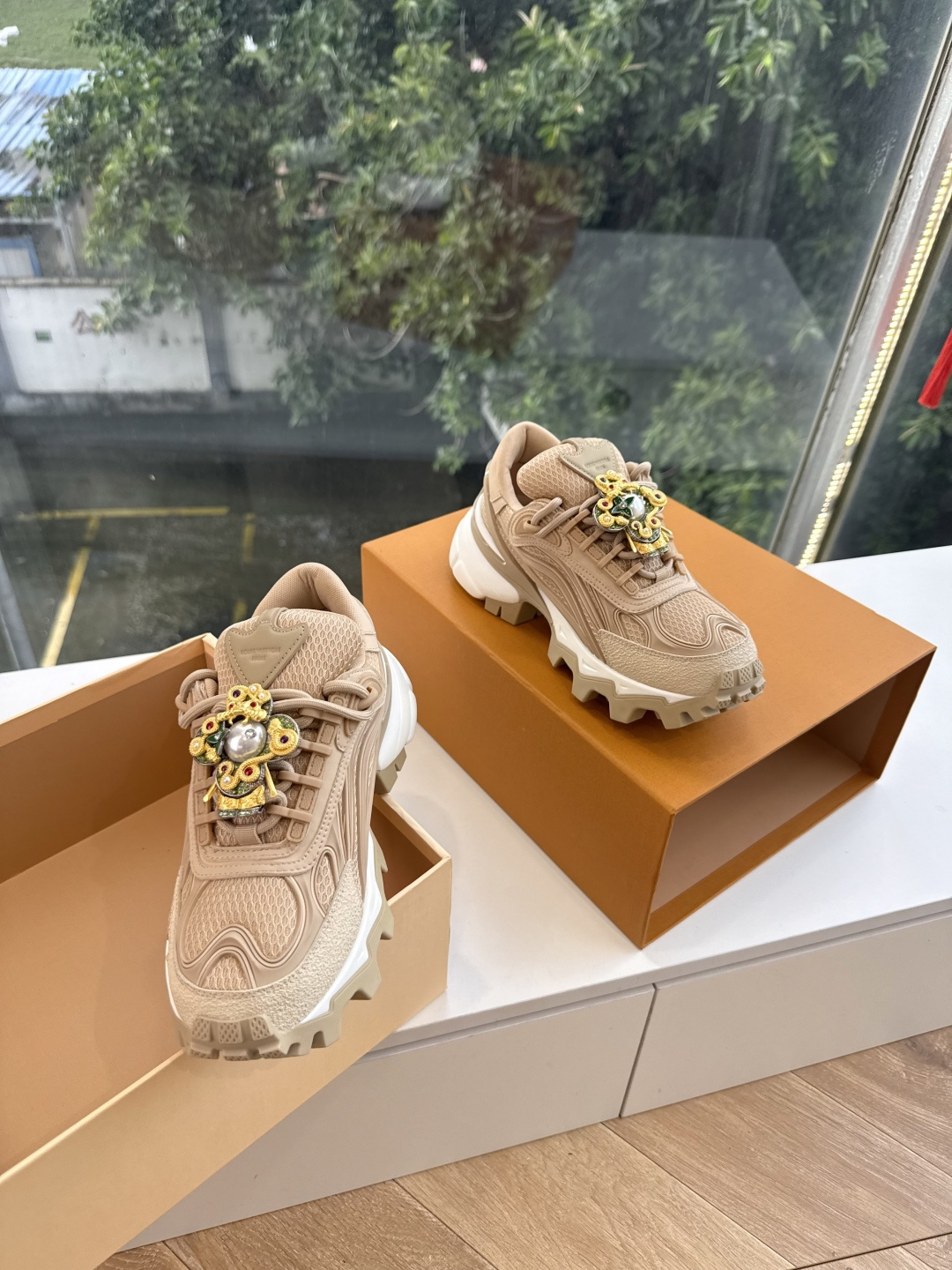 扣子➕10😀G2231-Louis Vuiton 路易威登 新款 LV Trainer德训休闲鞋 本款 LV Train