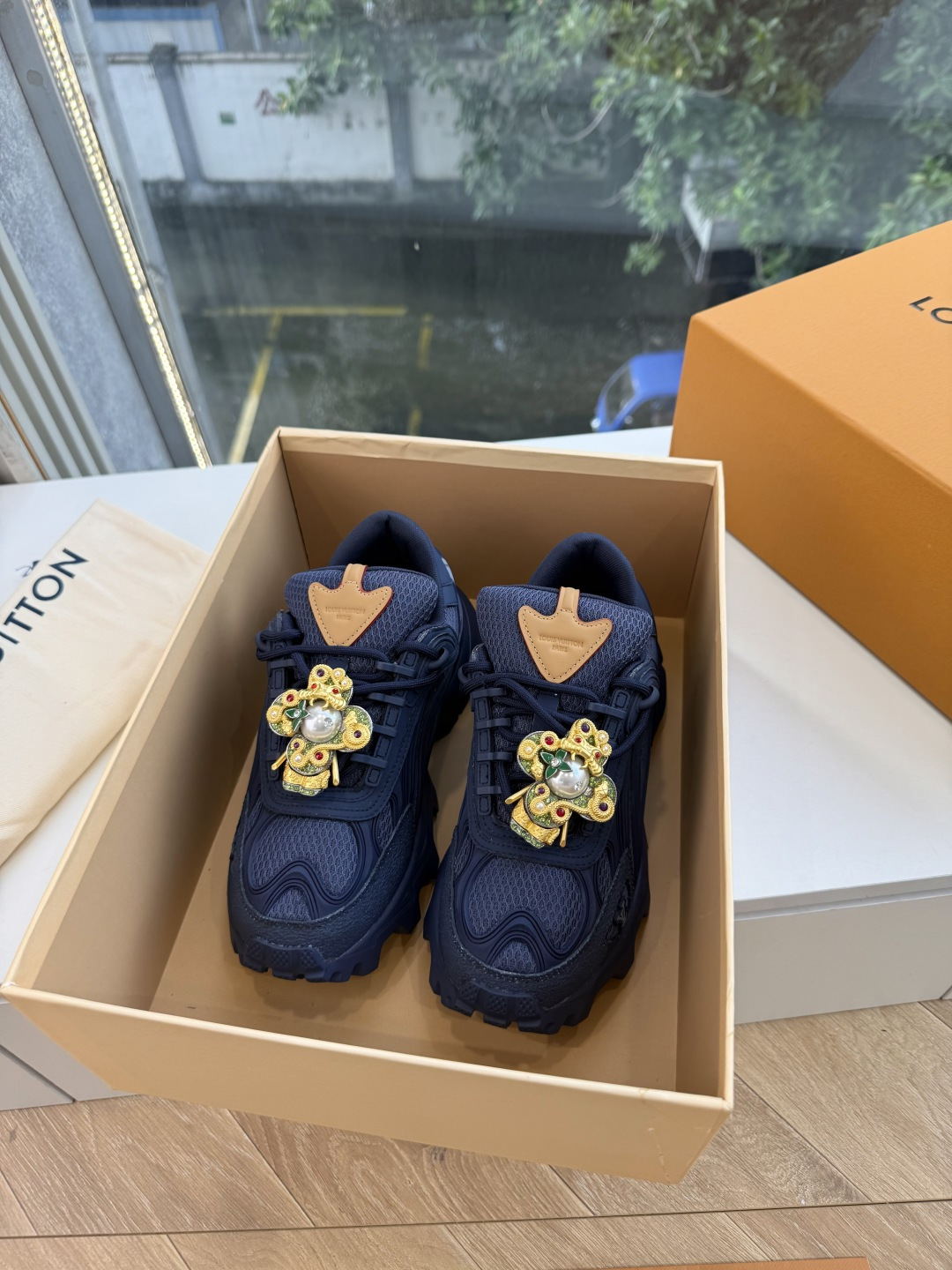 扣子➕10😀G2231-Louis Vuiton 路易威登 新款 LV Trainer德训休闲鞋 本款 LV Train