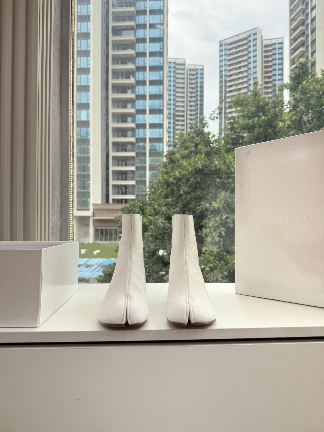 G077顶级品质Maison Margiel秋冬新款tabi分趾靴切尔西短靴 tabi分趾靴mm6夹趾鞋马吉拉分趾靴，牛