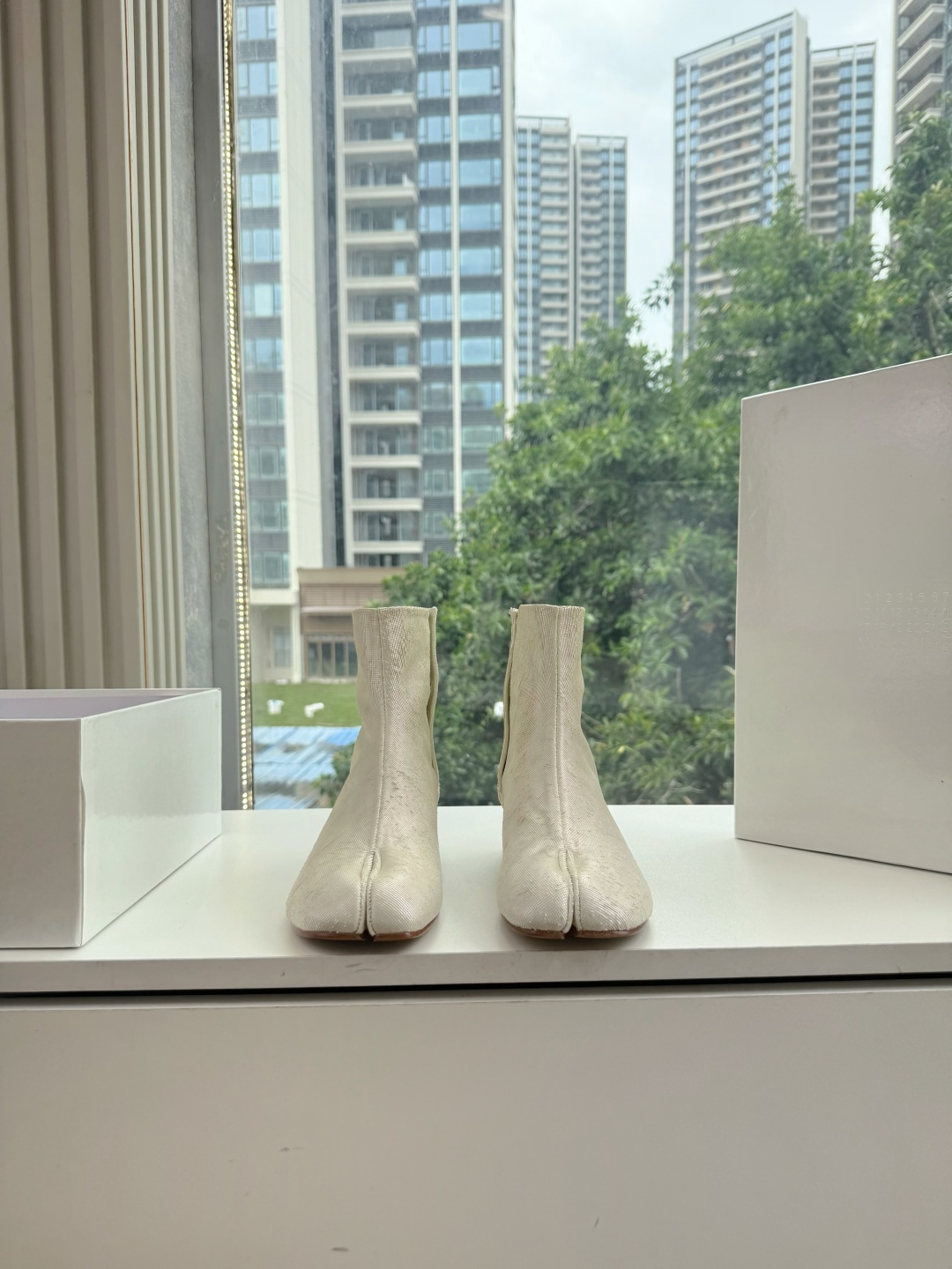 G077顶级品质Maison Margiel秋冬新款tabi分趾靴切尔西短靴 tabi分趾靴mm6夹趾鞋马吉拉分趾靴，牛