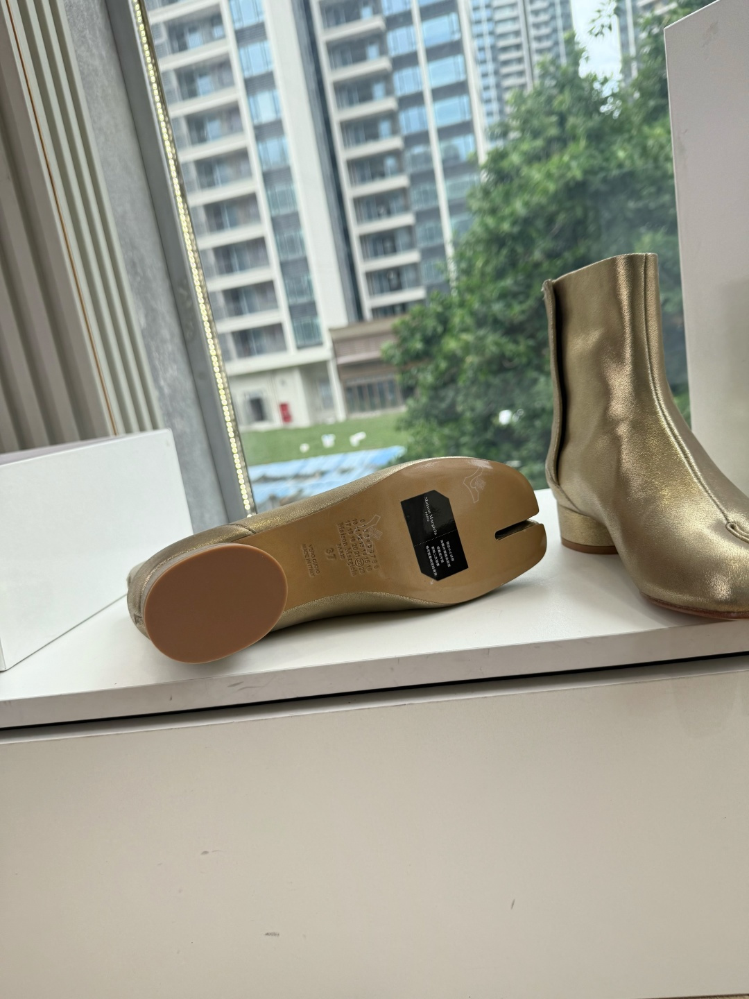 G077顶级品质Maison Margiel秋冬新款tabi分趾靴切尔西短靴 tabi分趾靴mm6夹趾鞋马吉拉分趾靴，牛