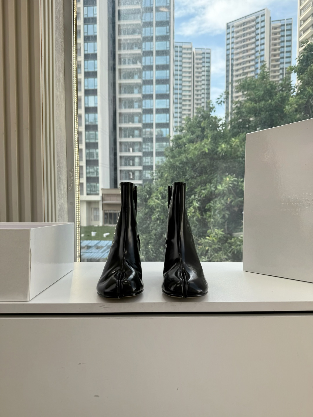 G077顶级品质Maison Margiel秋冬新款tabi分趾靴切尔西短靴 tabi分趾靴mm6夹趾鞋马吉拉分趾靴，牛