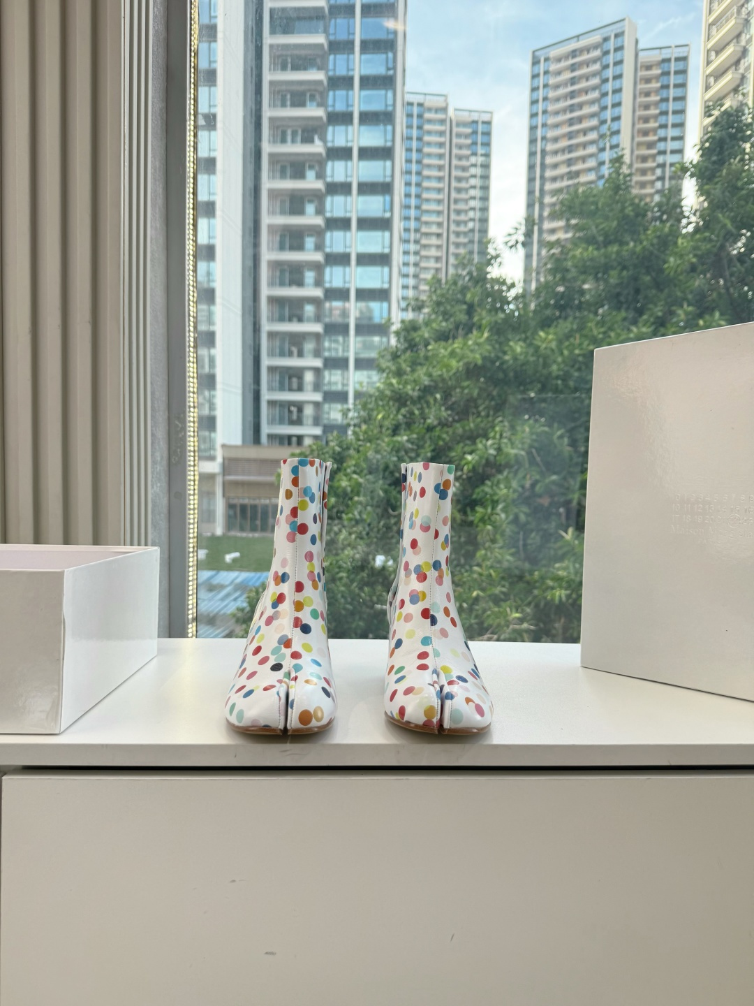 G077顶级品质Maison Margiel秋冬新款tabi分趾靴切尔西短靴 tabi分趾靴mm6夹趾鞋马吉拉分趾靴，牛