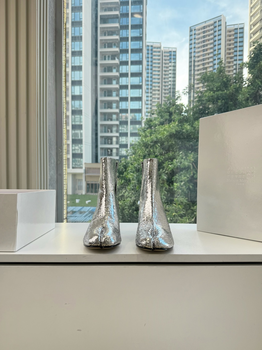 G077顶级品质Maison Margiel秋冬新款tabi分趾靴切尔西短靴 tabi分趾靴mm6夹趾鞋马吉拉分趾靴，牛