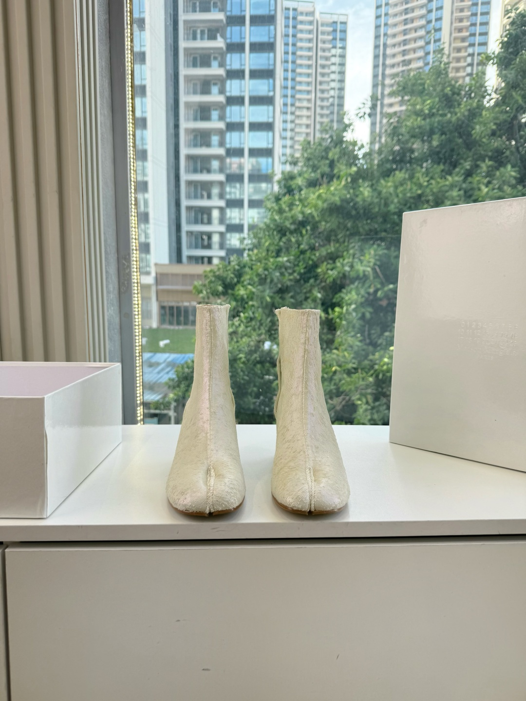 G077顶级品质Maison Margiel秋冬新款tabi分趾靴切尔西短靴 tabi分趾靴mm6夹趾鞋马吉拉分趾靴，牛