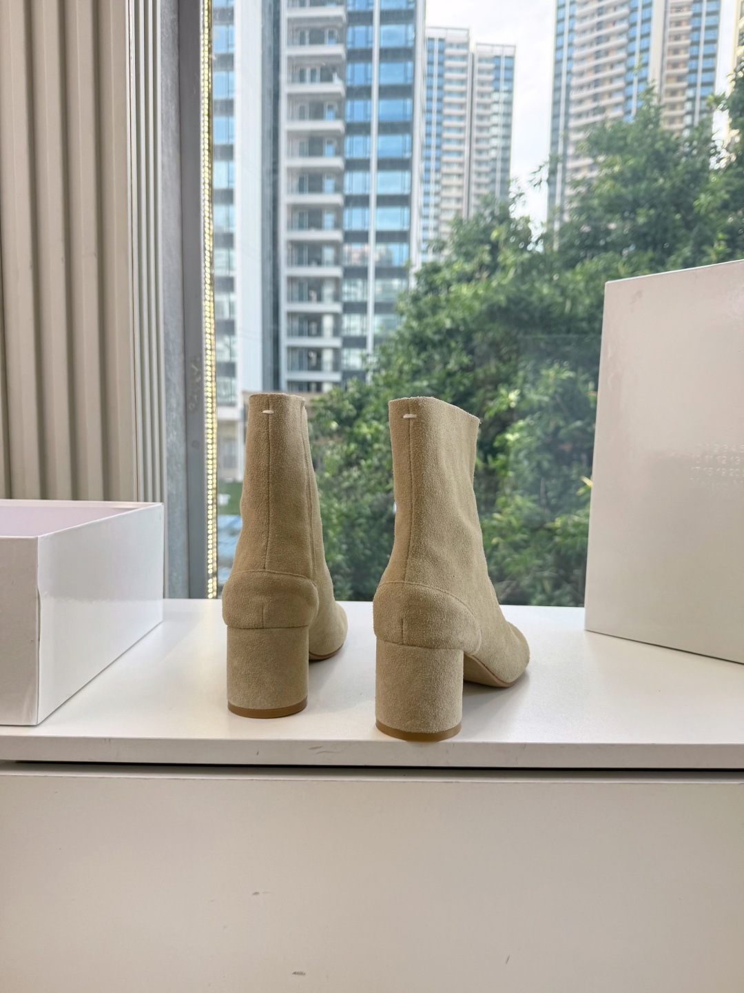 G077顶级品质Maison Margiel秋冬新款tabi分趾靴切尔西短靴 tabi分趾靴mm6夹趾鞋马吉拉分趾靴，牛