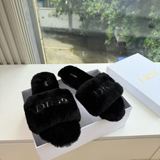 G087所见即所得Dior/迪奥白色刺绣条纹logo加绒毛里一字平底拖鞋秋冬新款羊毛拖鞋 让我重新爱了它一次!这季节美 G087所见即所得Dior/迪奥白色刺绣条纹logo加绒毛里一字平底拖鞋秋冬新款羊毛拖鞋 让我重新爱了它一次!这季节美
