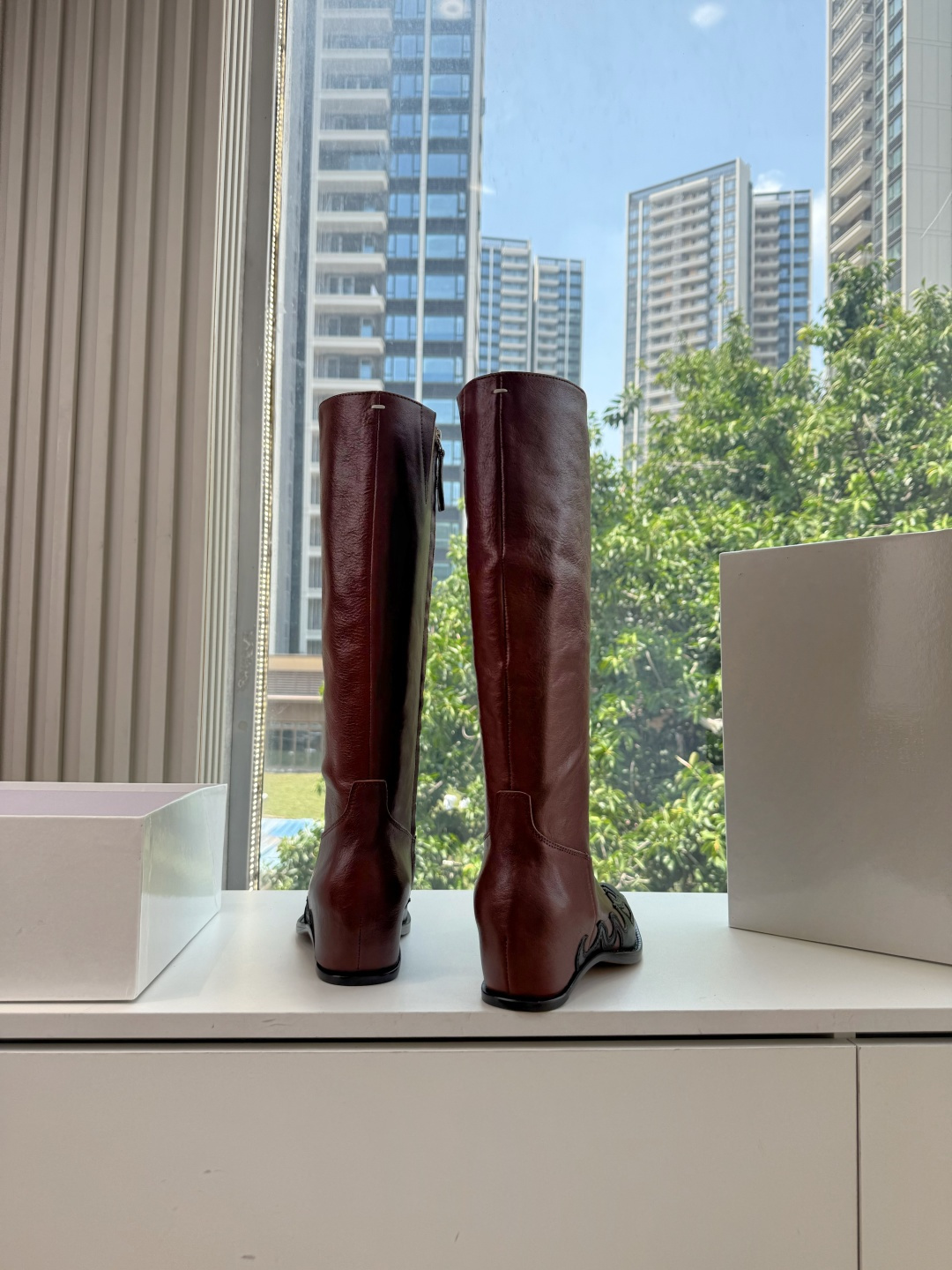 G223顶级品质Maison Margiel秋冬新款西部牛仔短靴mm6夹趾鞋马吉拉切尔西靴， 🔥太好看了，经典的分趾设计