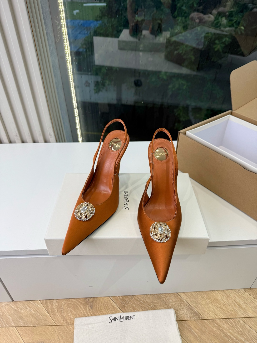 G288顶级品质Saint Laurent / 圣罗兰新款凉鞋尖头高跟鞋YSL姐姐的美丽尤物高跟鞋 又是人间圣罗兰 Ro