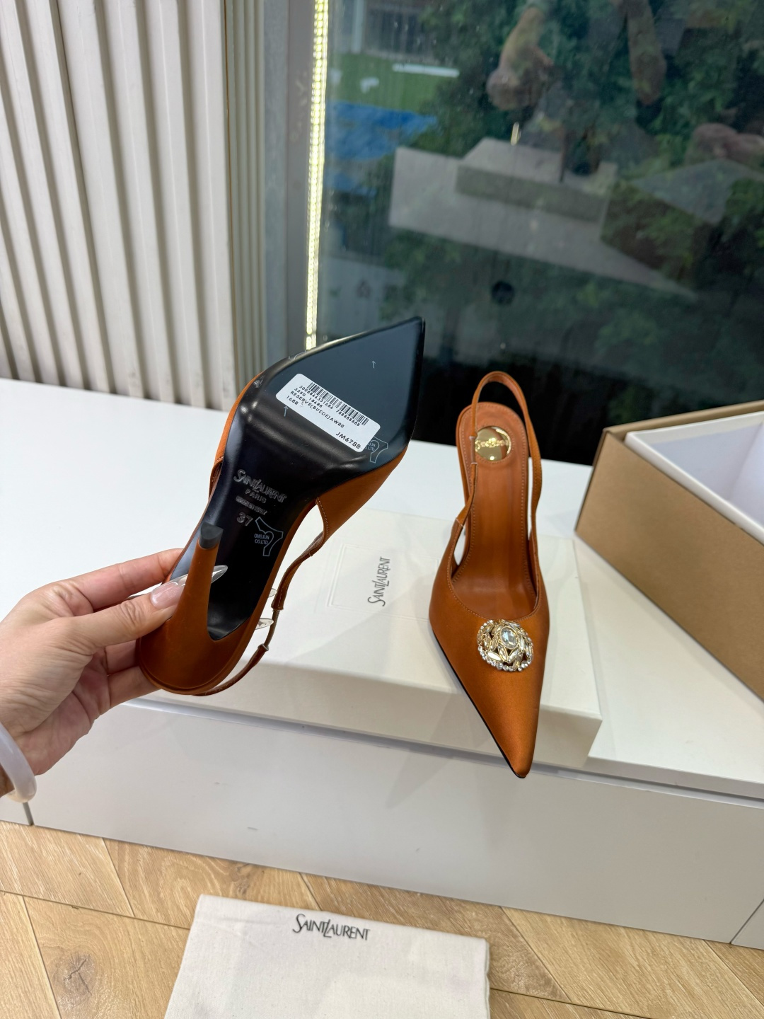 G288顶级品质Saint Laurent / 圣罗兰新款凉鞋尖头高跟鞋YSL姐姐的美丽尤物高跟鞋 又是人间圣罗兰 Ro