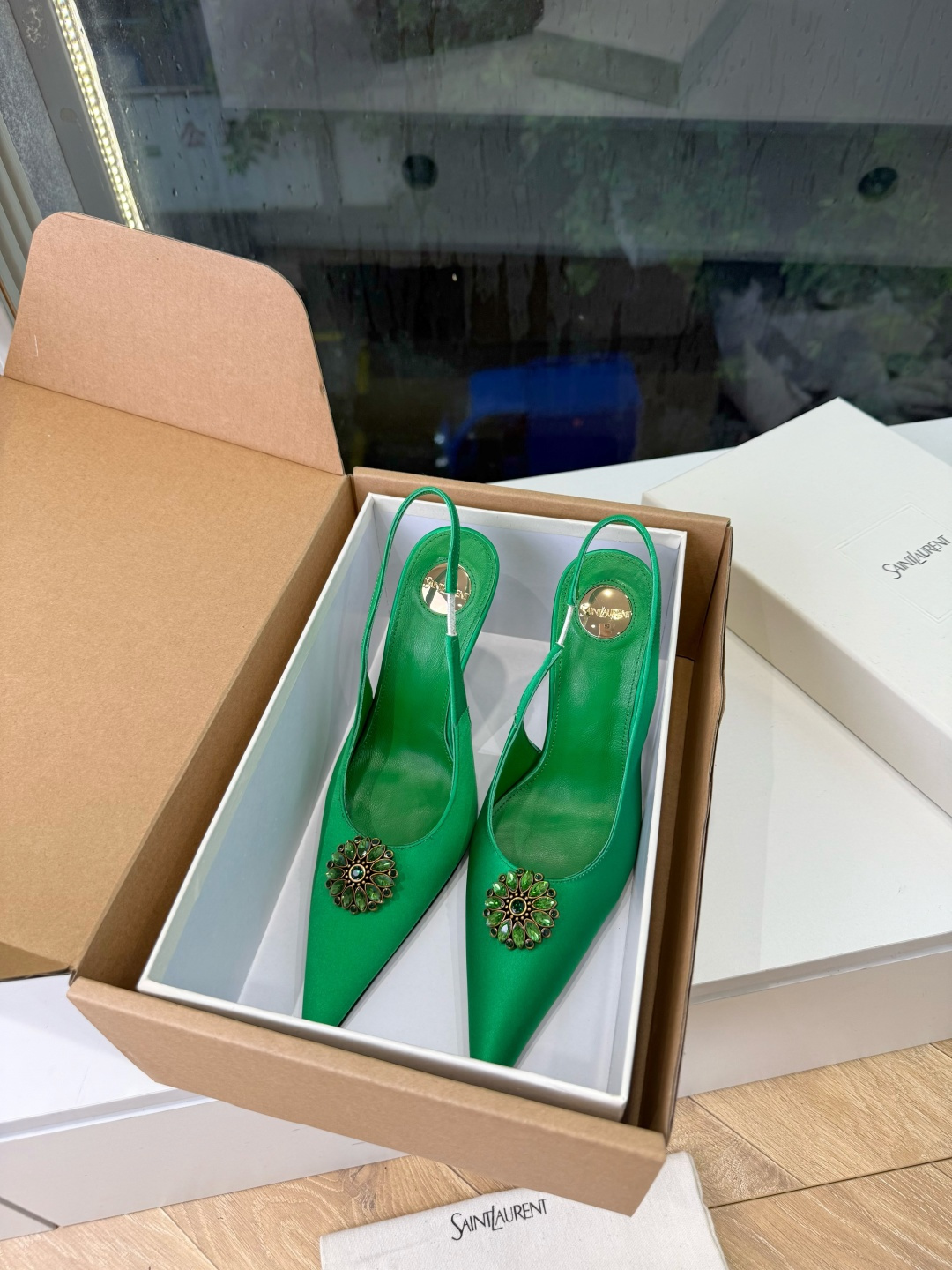 G288顶级品质Saint Laurent / 圣罗兰新款凉鞋尖头高跟鞋YSL姐姐的美丽尤物高跟鞋 又是人间圣罗兰 Ro