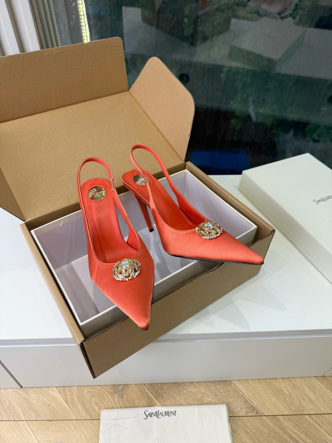 G288顶级品质Saint Laurent / 圣罗兰新款凉鞋尖头高跟鞋YSL姐姐的美丽尤物高跟鞋 又是人间圣罗兰 Ro