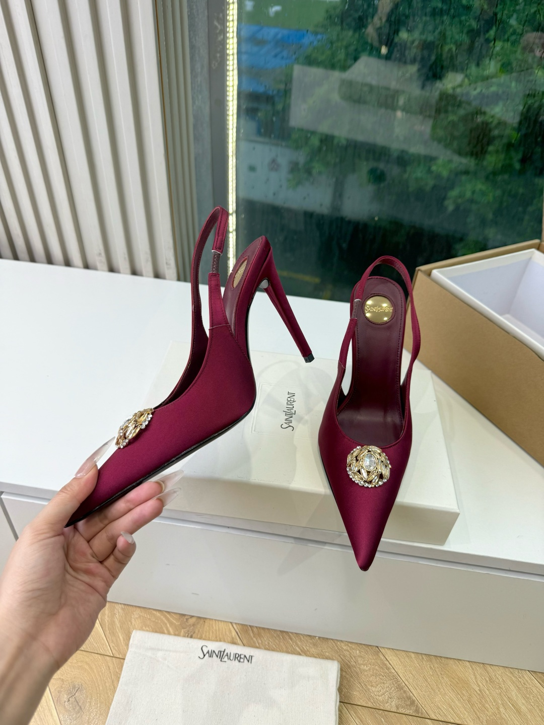 G288顶级品质Saint Laurent / 圣罗兰新款凉鞋尖头高跟鞋YSL姐姐的美丽尤物高跟鞋 又是人间圣罗兰 Ro G288顶级品质Saint Laurent / 圣罗兰新款凉鞋尖头高跟鞋YSL姐姐的美丽尤物高跟鞋 又是人间圣罗兰 Ro
