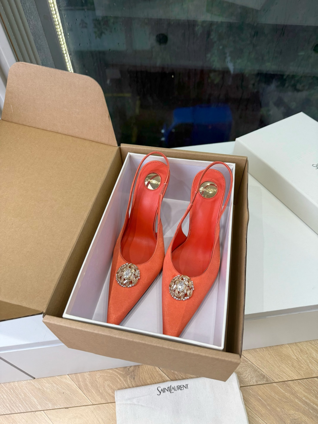G288顶级品质Saint Laurent / 圣罗兰新款凉鞋尖头高跟鞋YSL姐姐的美丽尤物高跟鞋 又是人间圣罗兰 Ro
